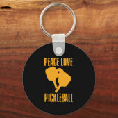 Pickleball Pickleball Player Gift Sleutelhanger (Voorkant)