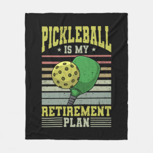 Pickleball - Pickleball Retirement Fleece Deken
