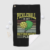 Pickleball - Pickleball Retirement Golfhanddoek (Insitu)
