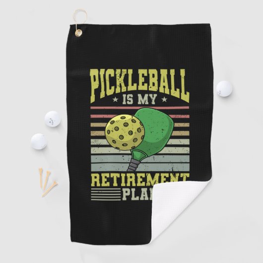 Pickleball - Pickleball Retirement Golfhanddoek (Insitu)