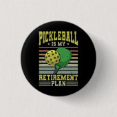 Pickleball - Pickleball Retirement Ronde Button 3,2 Cm (Voorkant)