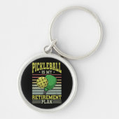 Pickleball - Pickleball Retirement Sleutelhanger (Voorkant)