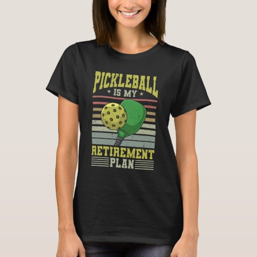 Pickleball - Pickleball Retirement T-shirt (Voorkant)