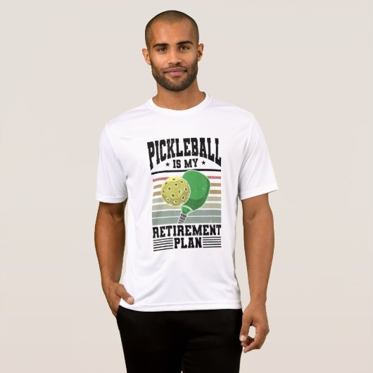 Pickleball - Pickleball Retirement T-shirt (Voorkant volledig)