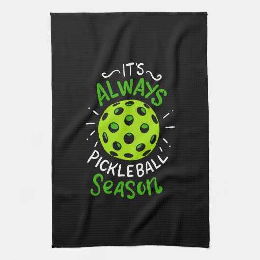 Pickleball - Pickleball Seizoen Theedoek (Verticaal)