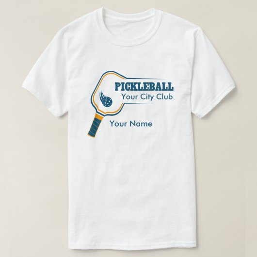 Pickleball  Pickleball T-shirt (Design voorkant)