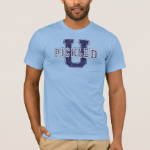 Pickleball "Pickled U"-Mannen Tee Shirt