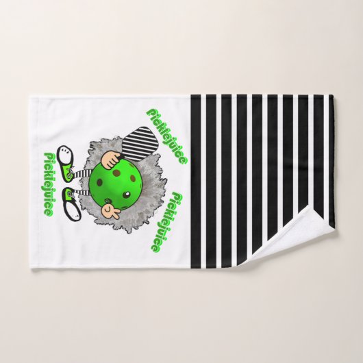 Pickleball Picklejuice Halloween Film Geïnspireerd Handdoek (Handdoek)