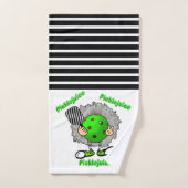 Pickleball Picklejuice Halloween Film Geïnspireerd Handdoek (Handdoek)