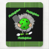 Pickleball Picklejuice Halloween Film Geïnspireerd Muismat (Voorkant)