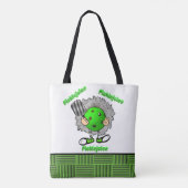 Pickleball Picklejuice Halloween Film Geïnspireerd Tote Bag (Achterkant)