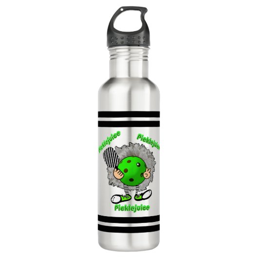 Pickleball Picklejuice Halloween Film Geïnspireerd Waterfles (Voorkant)