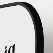 Pickleball Picklemania Dill Met Het Grappig Pun Paddle (Links Detail)