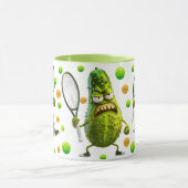 Pickleball-pickles koffiemok mok (Midden)