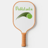 Pickleball Pickletastic elegante woordspeling Pickleball Paddle (Achterkant)