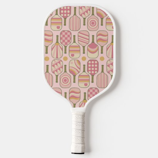 Pickleball Pink Pickleball Paddle (Achterkant)