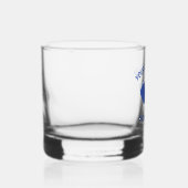 Pickleball Player Club Team Naam gepersonaliseerd Whisky Glas (Rechts)