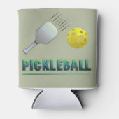 Pickleball Player - Cool Paddle Art Blikjeskoeler (Voorkant)