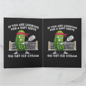 Pickleball Player Funny Bedankkaart (Binnen)