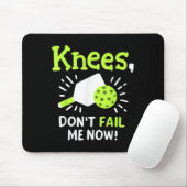 Pickleball Player Funny Muismat (Met muis)