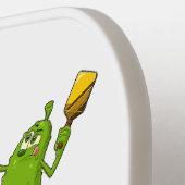 Pickleball Player Gepersonaliseerde naam Paddle (Links Detail)