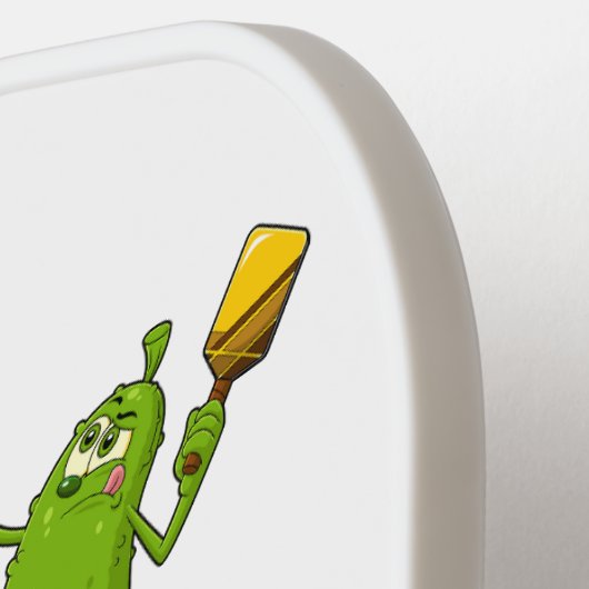 Pickleball Player Gepersonaliseerde naam Paddle (Links Detail)