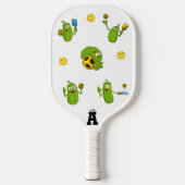 Pickleball Player Gepersonaliseerde naam Paddle (Voorkant)