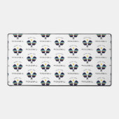 Pickleball Player Gift Peace Love and Pickleball Bureaumat (Voorkant)