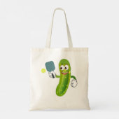 Pickleball Player Outfit Pickle Ball Lover Joke Gi Tote Bag (Achterkant)