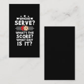 Pickleball Player - Pickle Ball Athlete Hobby Visitekaartje (Voorkant / Achterkant)