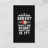 Pickleball Player - Pickle Ball Athlete Hobby Visitekaartje (Voorkant)