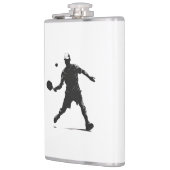 Pickleball Player Silhouette Sport Design Heupfles (Links)