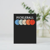 Pickleball Player Sportlover Briefkaart (Staand voorkant)