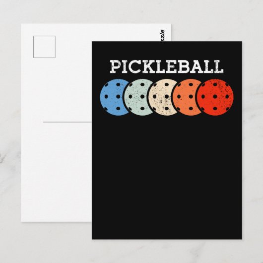 Pickleball Player Sportlover Briefkaart (Voorkant / Achterkant)