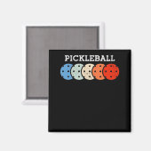 Pickleball Player Sportlover Magneet (Voorkant / Achterkant)