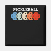 Pickleball Player Sportlover Magneet (Voorkant)