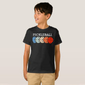 Pickleball Player Sportlover T-shirt (Voorkant volledig)