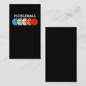 Pickleball Player Sportlover Visitekaartje (Voorkant / Achterkant)