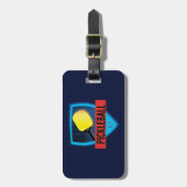 Pickleball Player Sporttas ID-Label Bagagelabel (Voorkant verticaal)