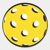 Pickleball Player Sticker Envelope Label (Voorkant)