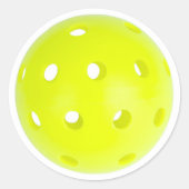 Pickleball Player Sticker Envelope Label (Voorkant)