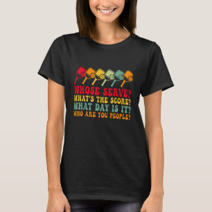 Pickleball Player-T - shirts wiens Serve Picklebal