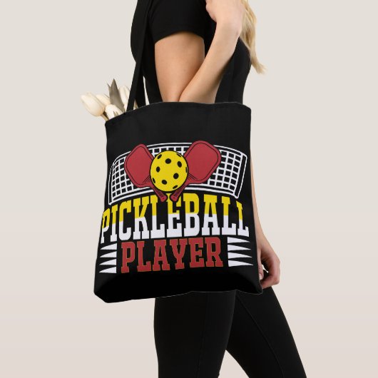 Pickleball Player Tote Bag (Dichtbij)