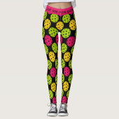 Pickleball polka dot leggings (Voorkant)