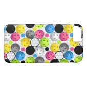 Pickleball Polka Dots Case-Mate iPhone Case (Achterkant (Horizontaal))