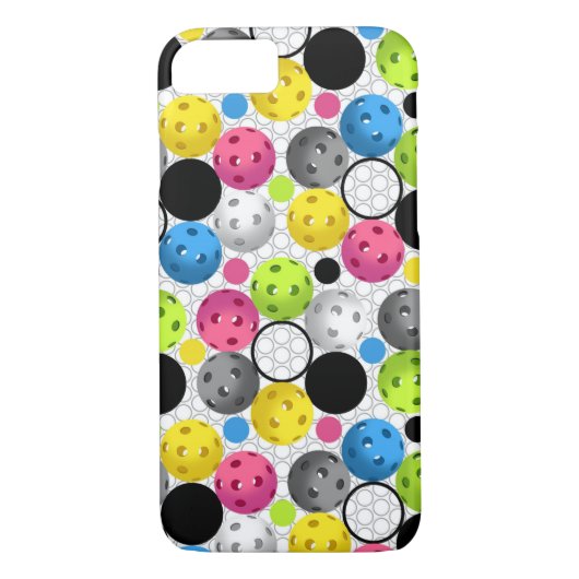 Pickleball Polka Dots Case-Mate iPhone Case (Achterkant)