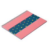 Pickleball Polka Dots Notitieboek (Linkerzijde)