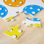 Pickleball Polkadots Legpuzzel (Zijkant)