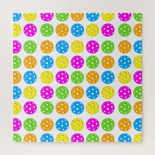 Pickleball Polkadots Legpuzzel (Verticaal)