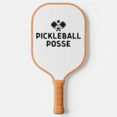Pickleball Posse Funny Paddle (Voorkant)